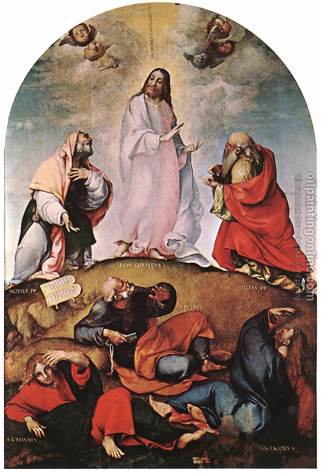 Lotto, Lorenzo - Transfiguration